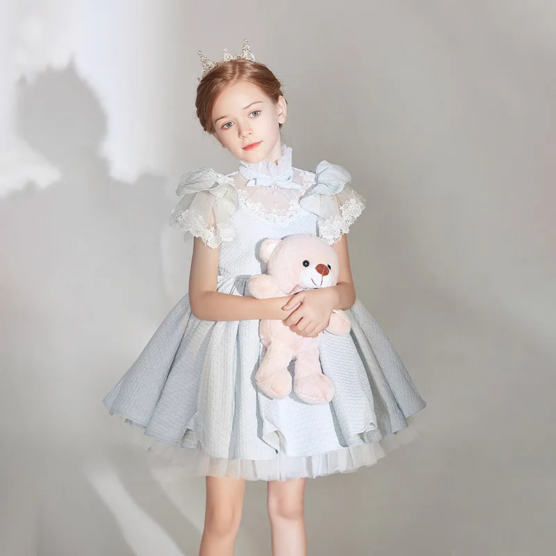 Vestidos españoles de marca para niños y adolescentes, vestido de fiesta de princesa Royal Lolita, vestidos de cumpleaños para niños, ropa de Boutique para niñas