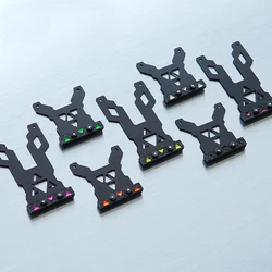 Piezas caseras de coche MINI 4WD MS MSL FMA VZ juego de columpio de cola de película con fibra de carbono de color