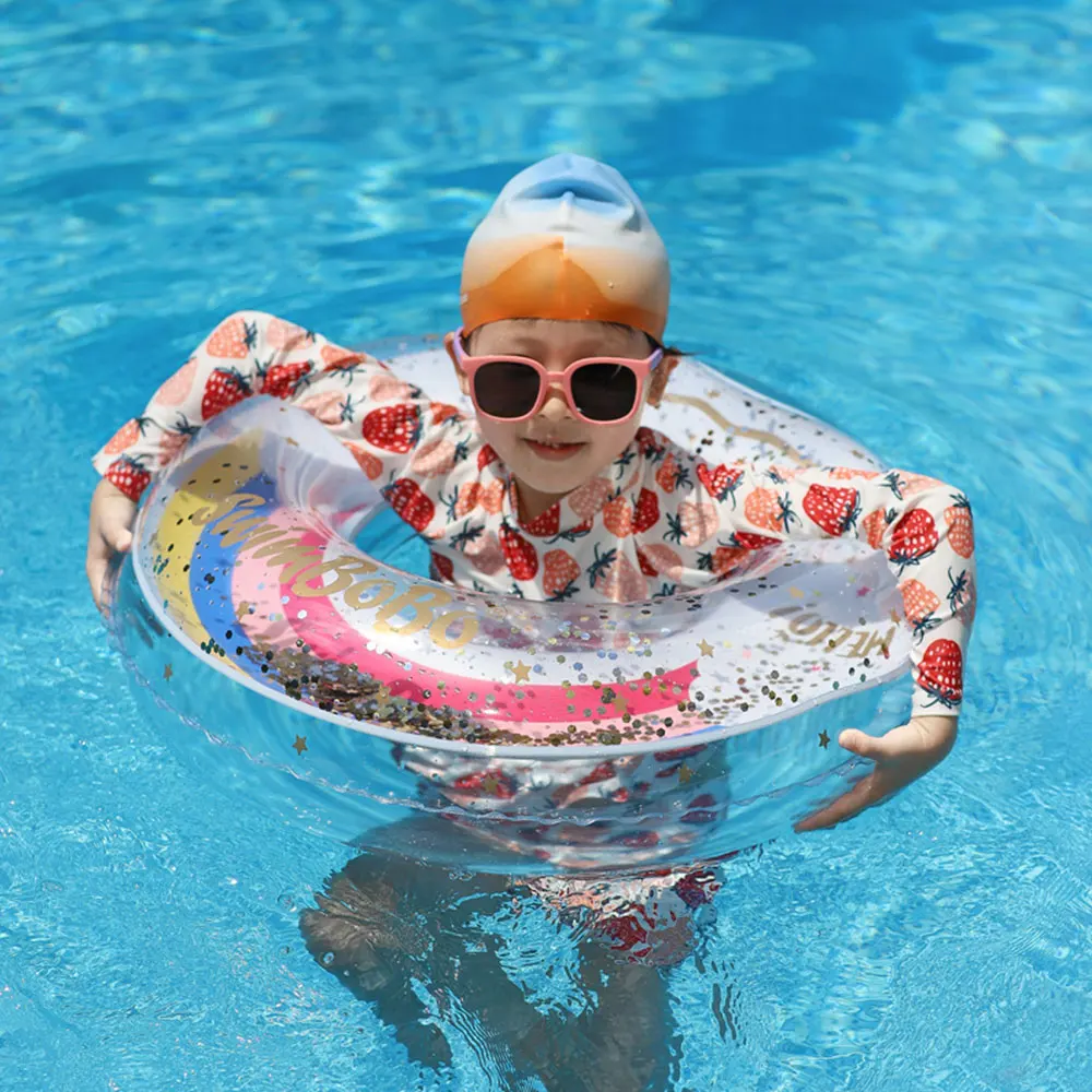 Swimbobo, nuevo estilo, dinosaurio inflable para niños, bonito asiento de natación, barco flotante, juguete de agua para niños, anillos de natación para bebés, flotador de piscina de verano - imagen 5