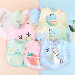 Babero impermeable para bebé – Sin mangas, absorbente y fácil de lavar