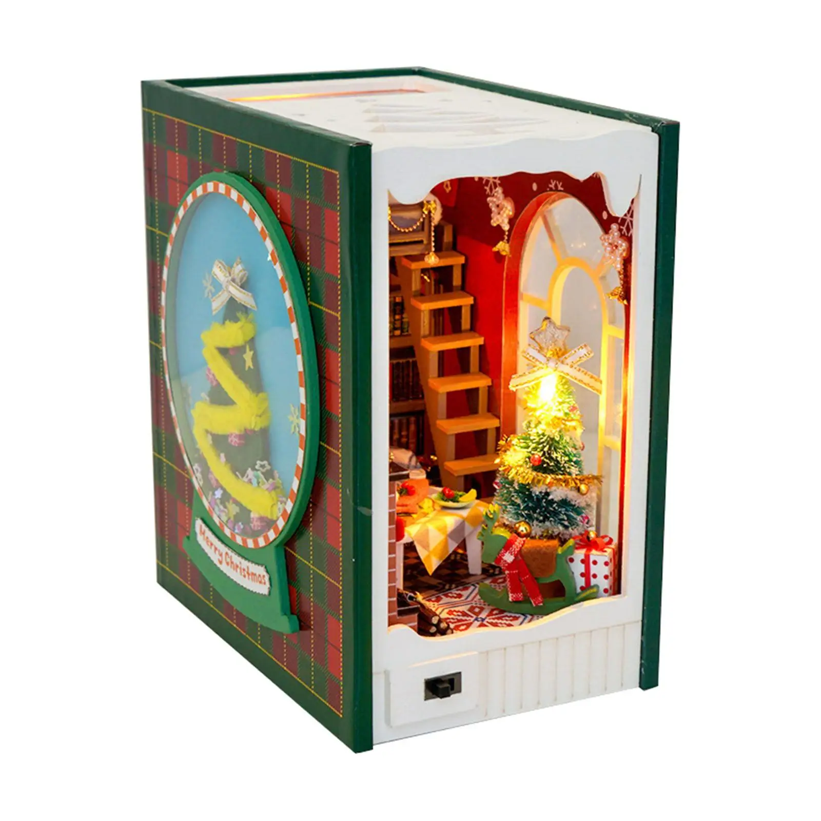 DIY Book Kit Miniature Dollhouse Kits for Boy Girls Family Adults