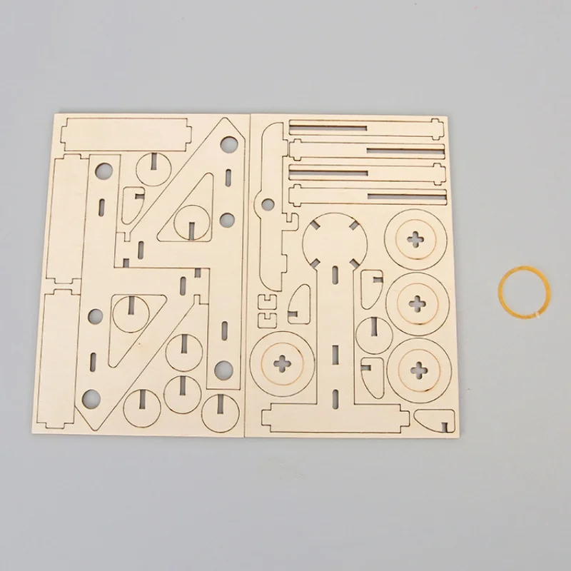 Carro de lanzamiento de piedra DIY, juguetes tecnológicos hechos a mano, experimento divertido de física para niños y estudiantes, juguetes de ayuda para enseñanza, regalo - imagen 4
