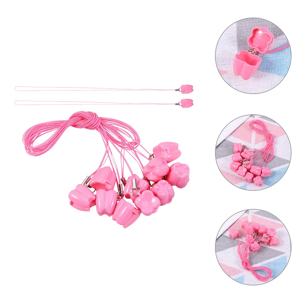 Caja de almacenamiento de leche para niños, soporte para dientes perdidos, estuche para dientes de bebé, regalo de recuerdo de fiesta, diseño bonito reutilizable, 12 Uds. - imagen 4