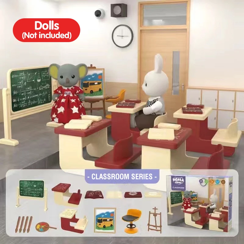 Casa de muñecas Koala con muebles y accesorios en miniatura - imagen 3