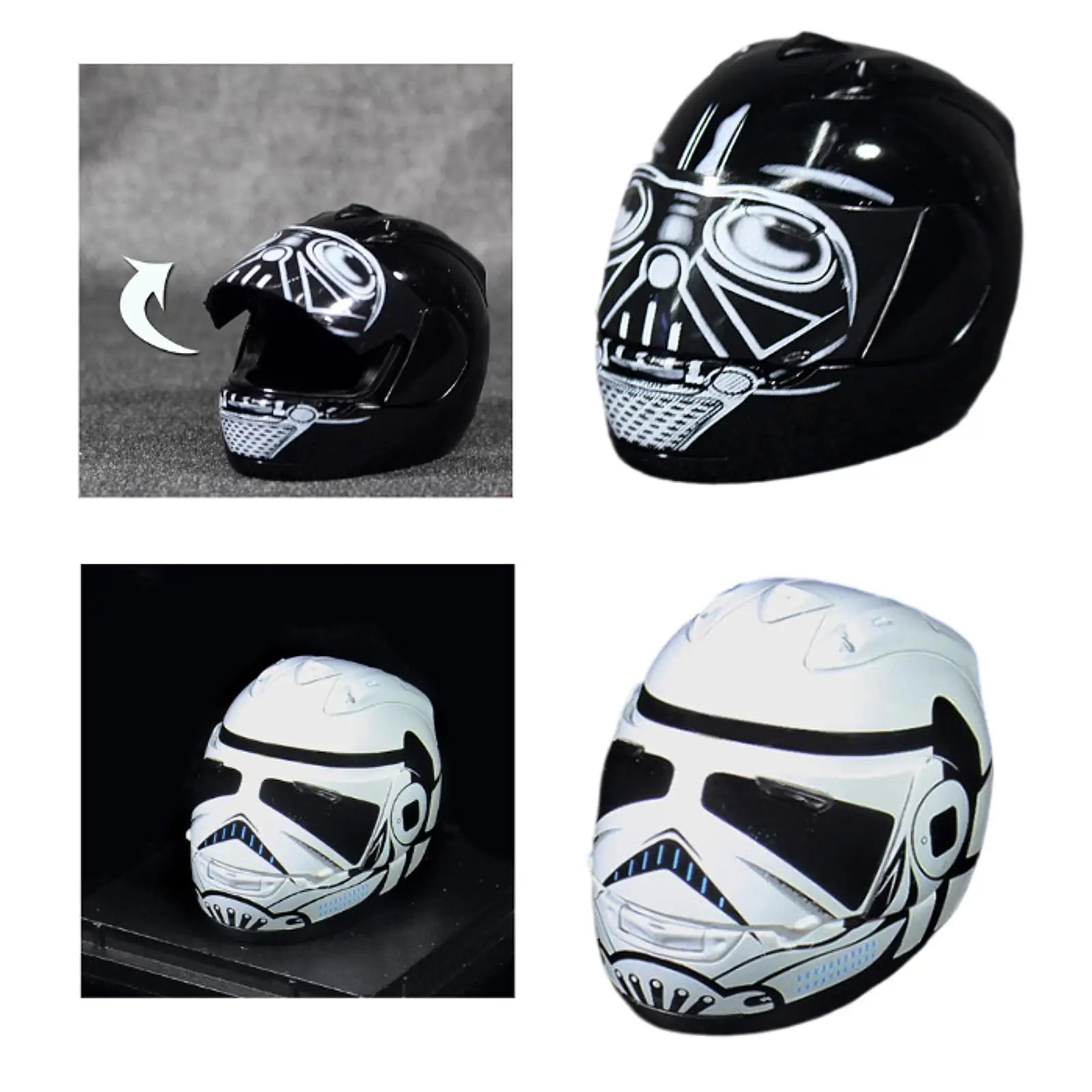 1/6 Male Figure Helmet Miniature Doll Costume for 12'' Male Action Figures