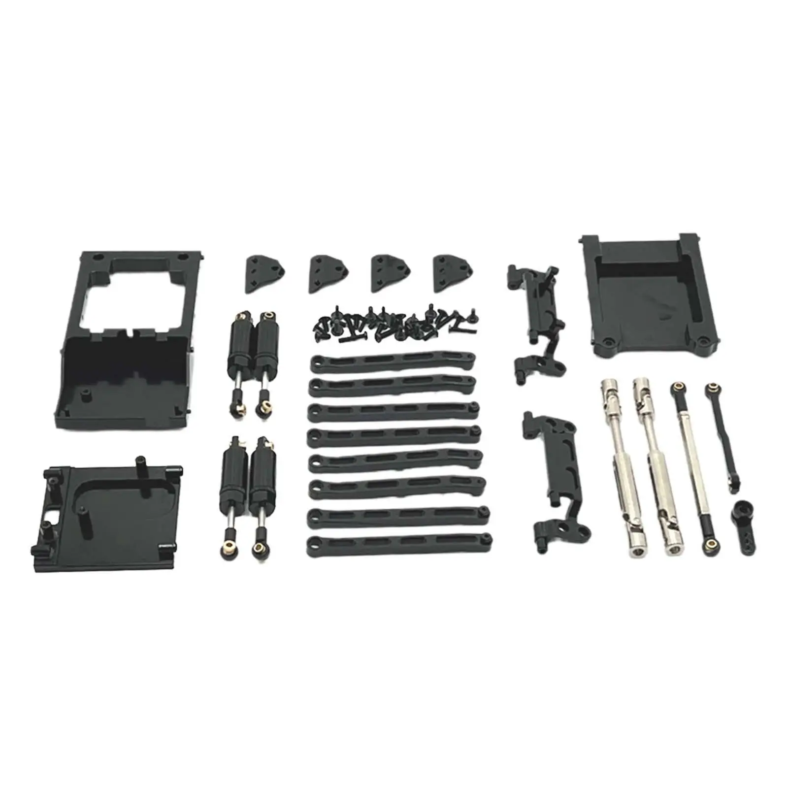 RC Car Spare Parts Kits Shocks Absorber RC Car Pull Rod Tie Rod Replacement Part RC Accessories for MN168 MN78 1:12 RC Hobby Car