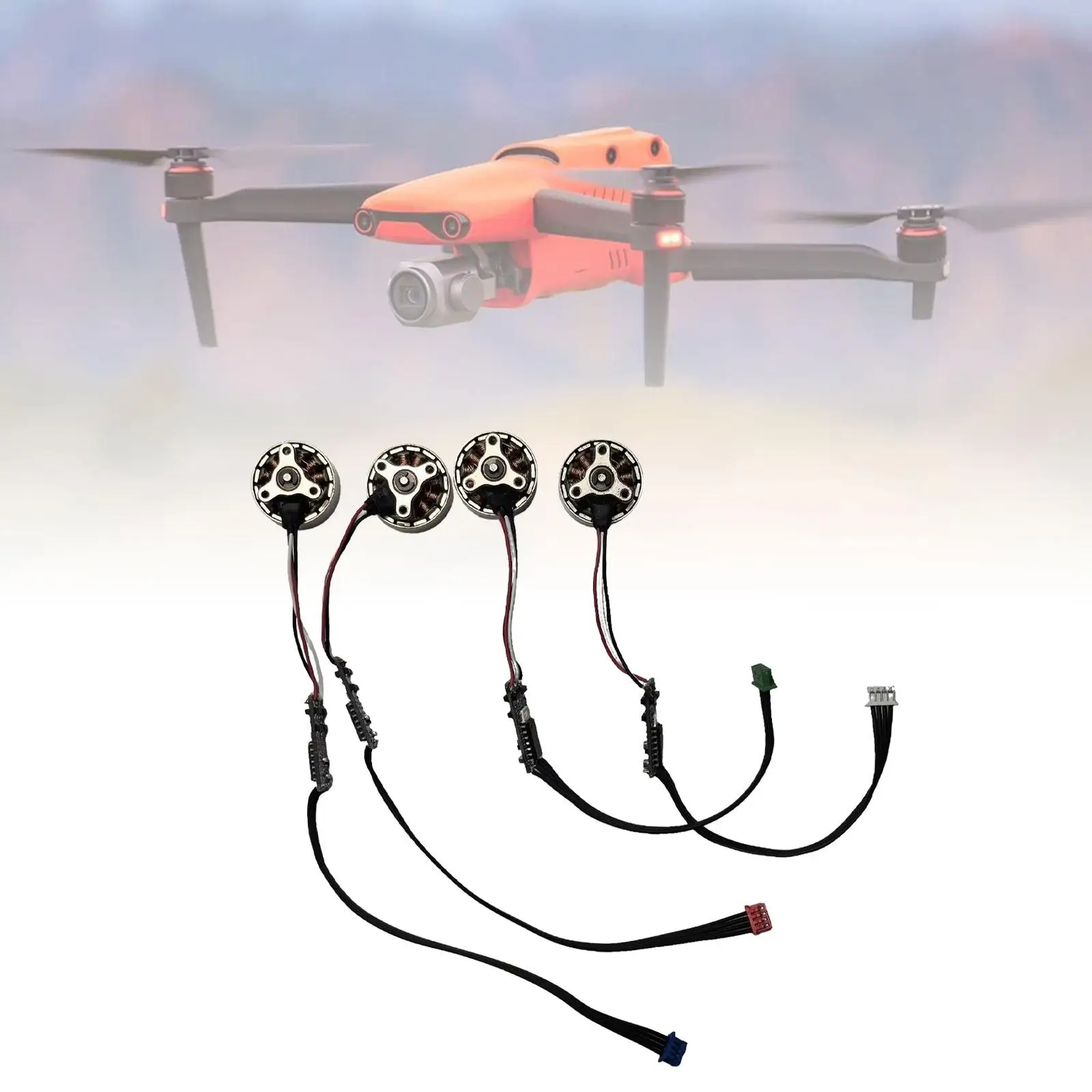 4 piezas de Motor sin escobillas, accesorios DIY, piezas RC fáciles de instalar, piezas de repuesto, coche RC