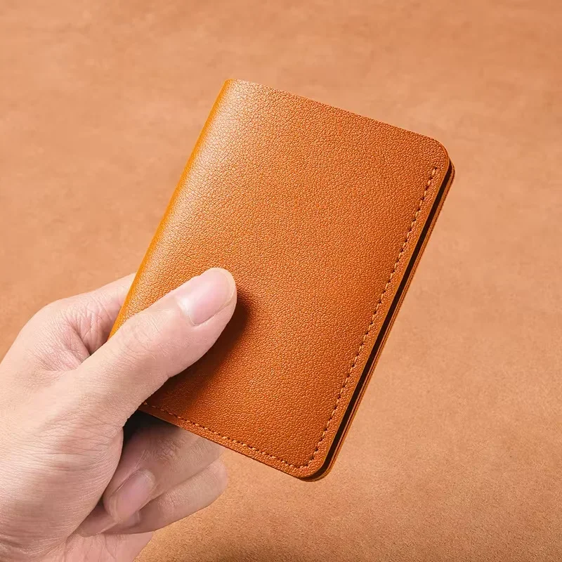 Cartera de cuero PU para mujer - Monedero con cierre cerrojo - imagen 4