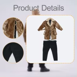 Conjunto de soldado para niños y muñecas
