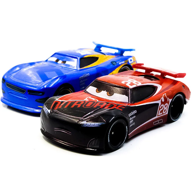 Disney Pixar Cars McQueen figura de Anime Diecast aleación de Metal recoger coches de juguete modelo niño niña regalo de cumpleaños - imagen 3