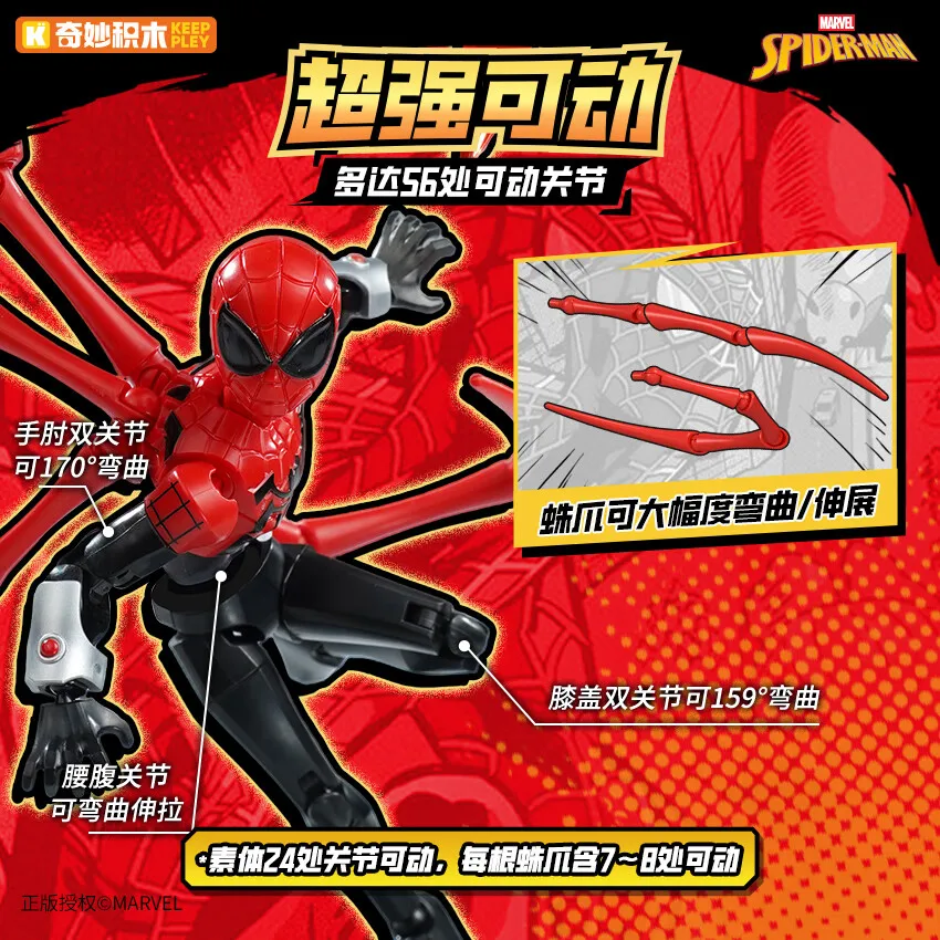 KEEPPLEY Spider-Man multiverso: bloques de construcción de montaje - imagen 5