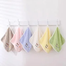 Coral Toallas bebé de terciopelo, suaves y absorbentes