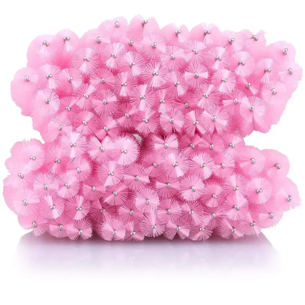 Cepillos para pestañas, varitas para rímel, purpurina desechable, 50 Uds., peine para pestañas de cristal, carretes, microaplicadores de maquillaje - imagen 3