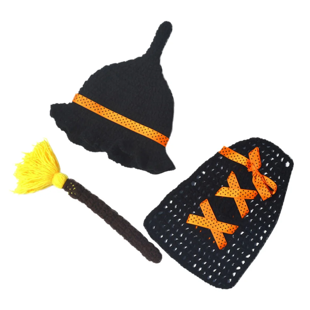 Trajes para tomar fotografías para bebés Conjunto de disfraz de punto para recién nacidos Material suave de primera calidad Perfecto para disparar y ocasiones especiales - imagen 5