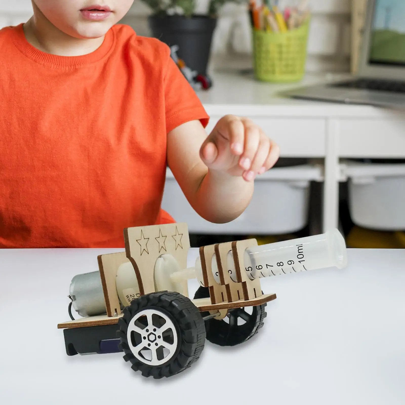 Small Model Kits Experimental Science DIY Assembly Building Kits Stem Building Kits Technology Gadget for Kids Adults