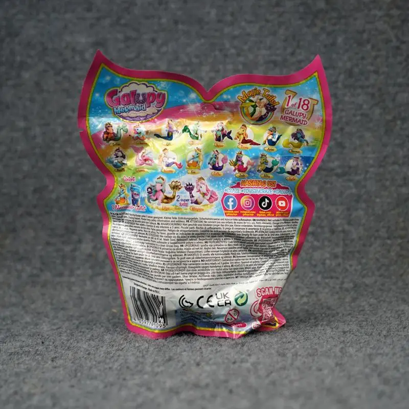 Craze-caja ciega de unicornio flocado, juguetes con cola mágica, bolsa ciega sorpresa de alta calidad para niñas, juguetes, adorno coleccionable para niños, regalos - imagen 5