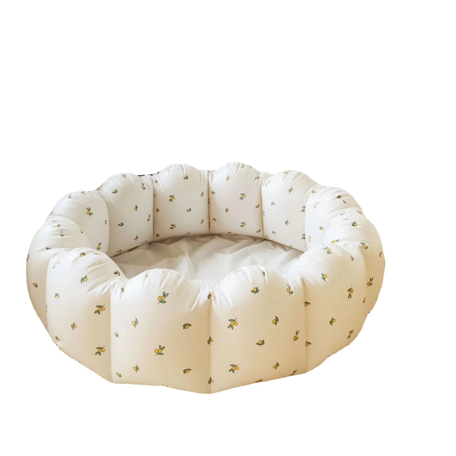 Bañera inflable bebé plegable forma pétalo portátil - imagen 5