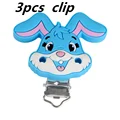 3pcs sky blue