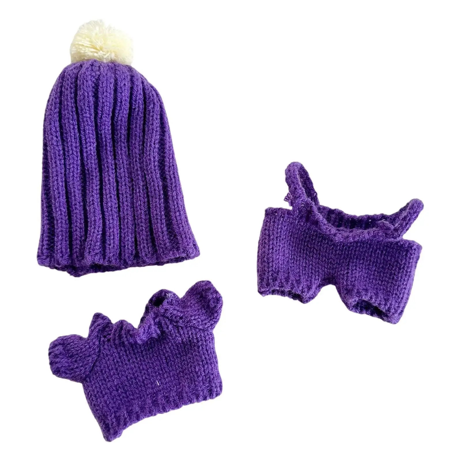 Doll Clothes Jumpsuit Soft Plush Doll Accessories Costumes for 17cm Doll