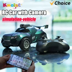Jjrc Rc Car 1080P Fpv Wifi luz Led 2,4G Control remoto vehículo de carreras de deriva de alta velocidad con cámara de vídeo juguetes para niño chico regalo