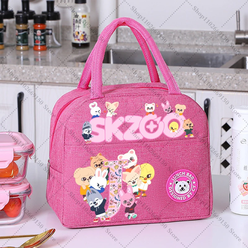 Bolso de almuerzo Anime SKZ para niñas - Aislante y divertido - imagen 4