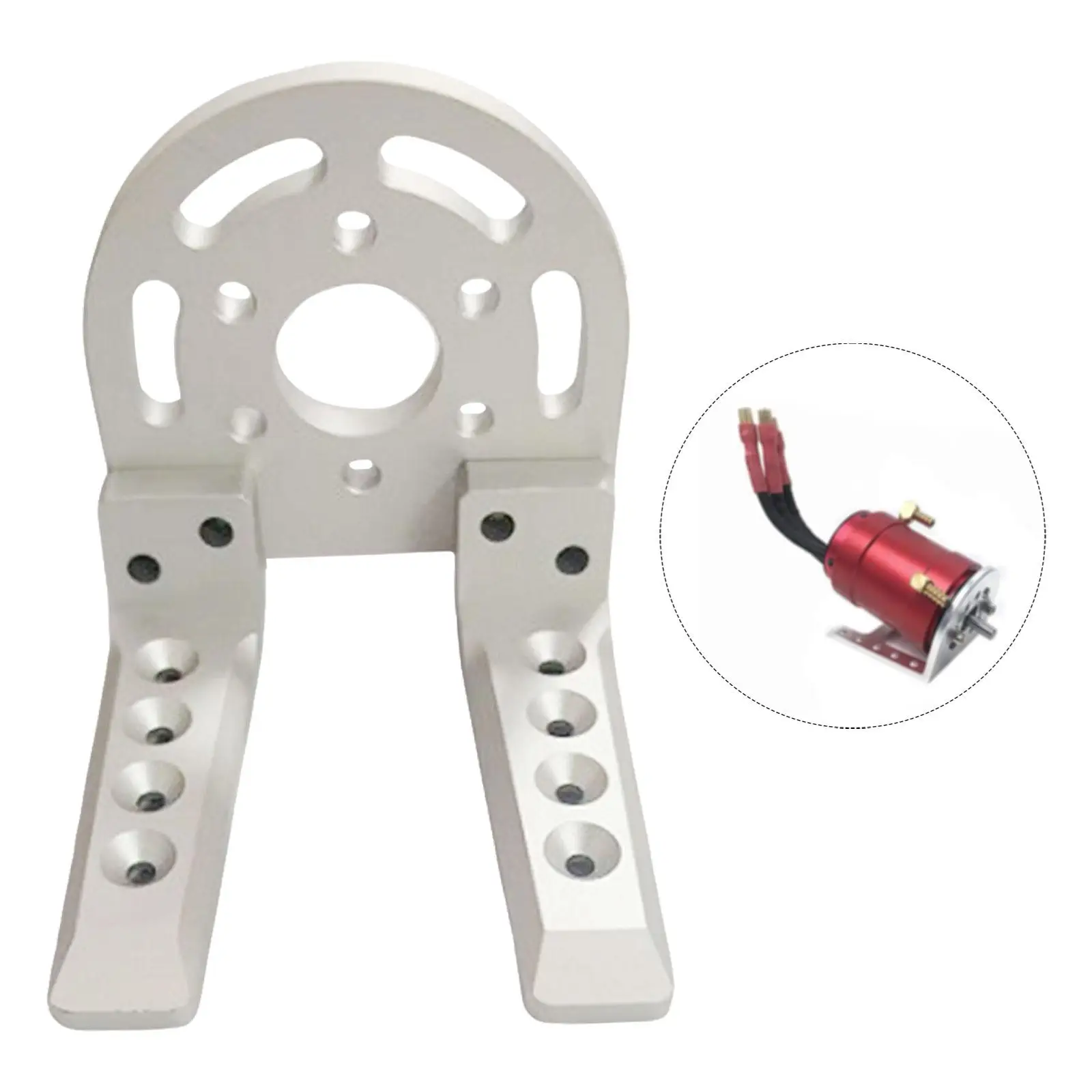 Soporte motor metálico para barco RC – Recambio resistente - imagen 5
