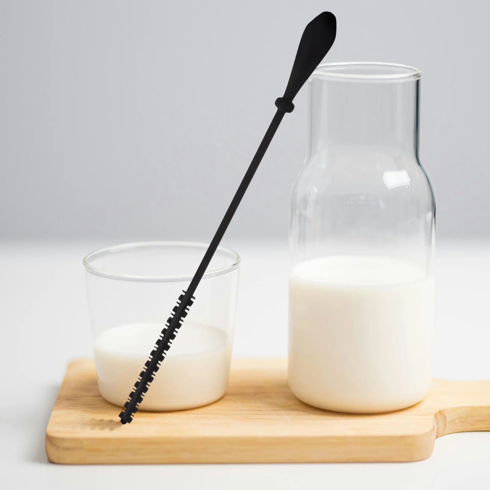 Limpiador de cepillo de paja de silicona reutilizable, herramienta de limpieza de botellas Extra larga para pajitas y contenedores, diseño suave y Flexible - imagen 3