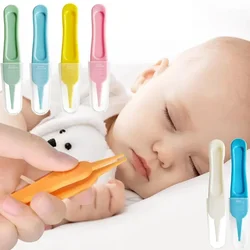 Pinzas nasales de plástico para limpar la nariz del bebé