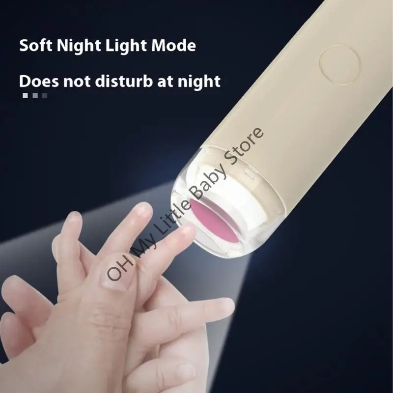 Cortauñas eléctrico de dibujos animados para bebé, herramienta pulidora de uñas para chico, Kit de cuidado para bebé, juego de manicura, cortaúñas fácil de recortar para recién nacido - imagen 4