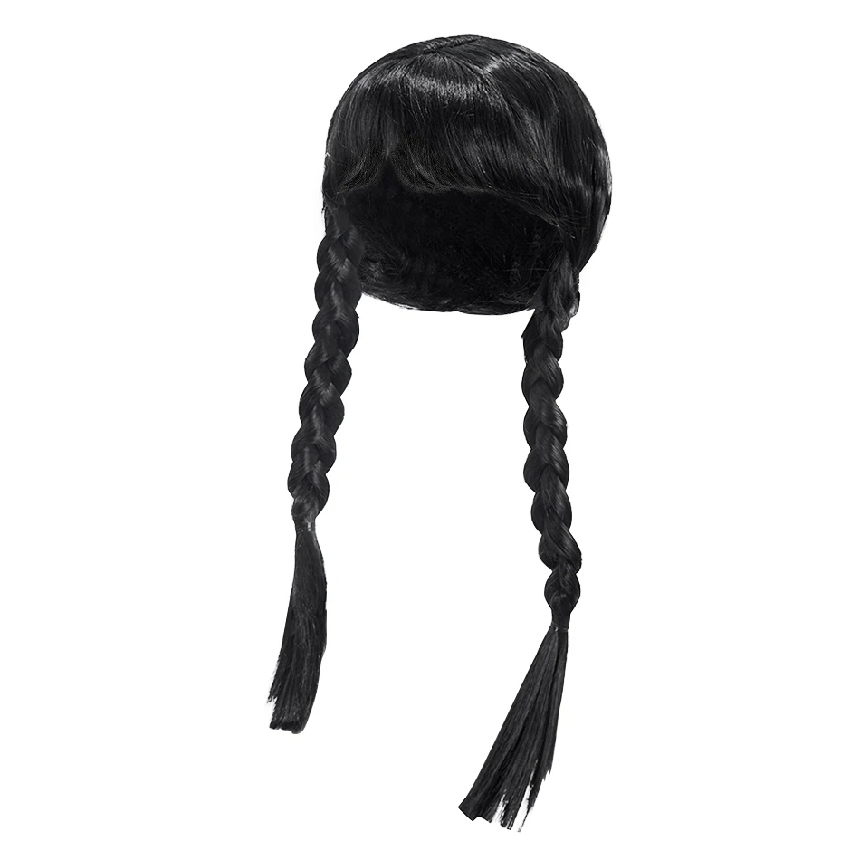 Peluca de princesa para niñas, accesorios de disfraz para niños, Elsa, miércoles, Rapunzel, Jasmine, Rumi Mira Zoey, alegría, tristeza, envidia, sombreros para niños - imagen 5