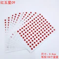red 1080pcs stars