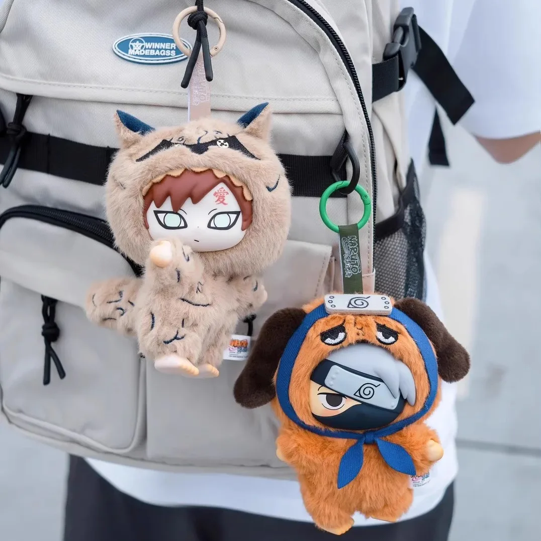 1:1 EAKI NARUTO la serie Q-VERSION de vinilo caja ciega muñeca Naruto Uzumaki llavero juguetes lindo colgante chico regalos de cumpleaños - imagen 5