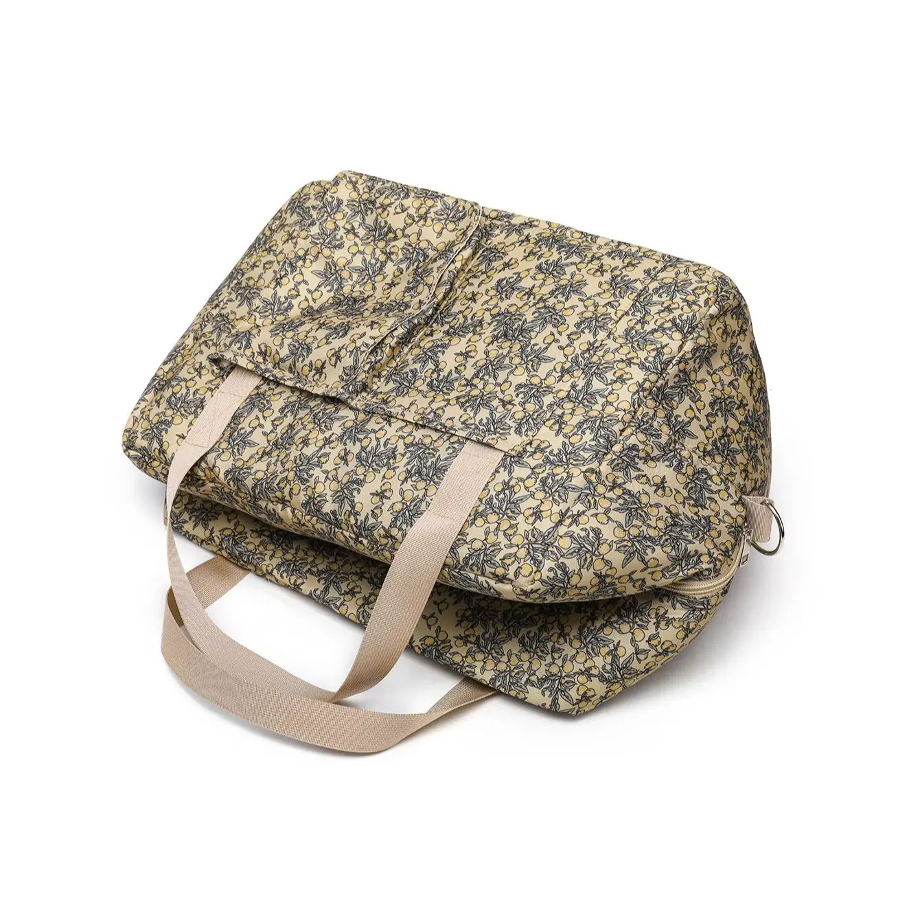 Bolsa de pañales para el cuidado del bebé recién nacido de estilo coreano, bolso de hombro para mamá, cochecito acolchado bordado, organizador de almacenamiento de pañales, bolsos grandes - imagen 3