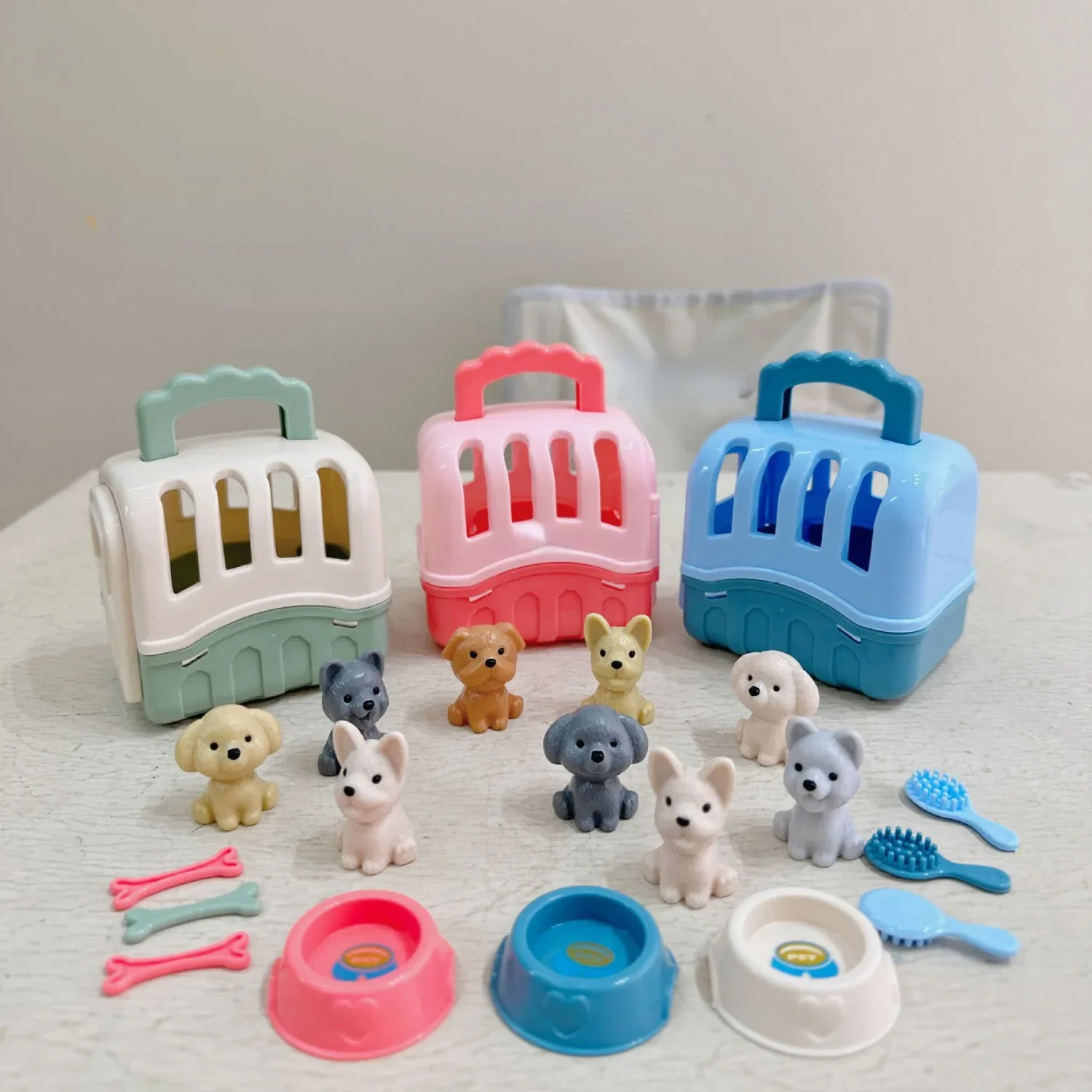 Juego veterinario para niños – Kit con jaula y accesorios