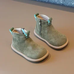 Botas Oxford de ante para niños y niñas – Informal antideslizante