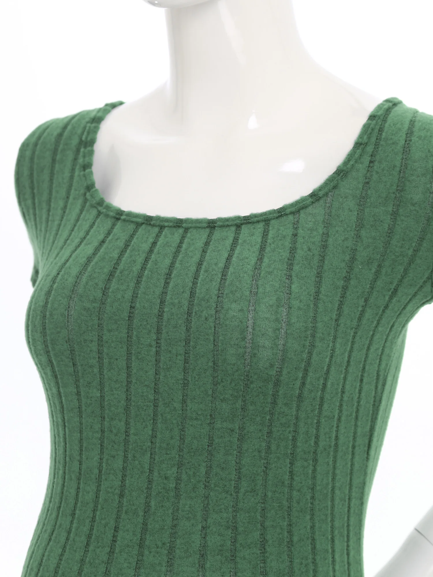 Vestido premamá de punto manga corta ideal para el día a día - imagen 3