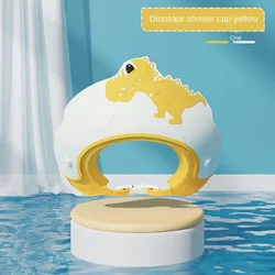 Gorro de baño para bebé – Dinosaurio con orejeras ajustables