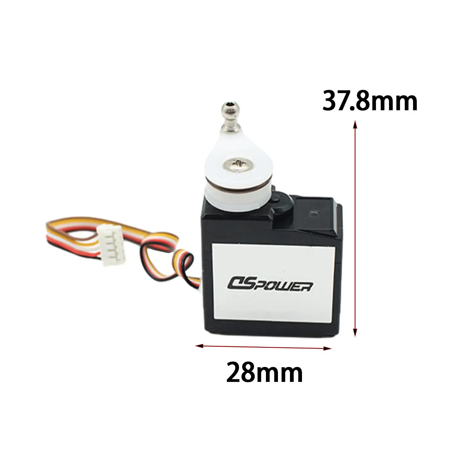 124010 Servo Spare Parts Upgrade Adults Gifts Sturdy 1/12 Model Car Servo for Wltoys Hobby Model Vehicles Trucks Accessories