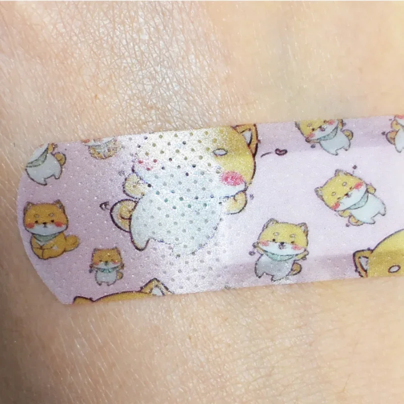 120 unids/set de tirita transparente/no transparente de dibujos animados, tiras de primeros auxilios de yeso bonitas, parche de vendaje para heridas, vendajes adhesivos - imagen 3