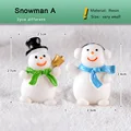 2pcs Tie Snowman