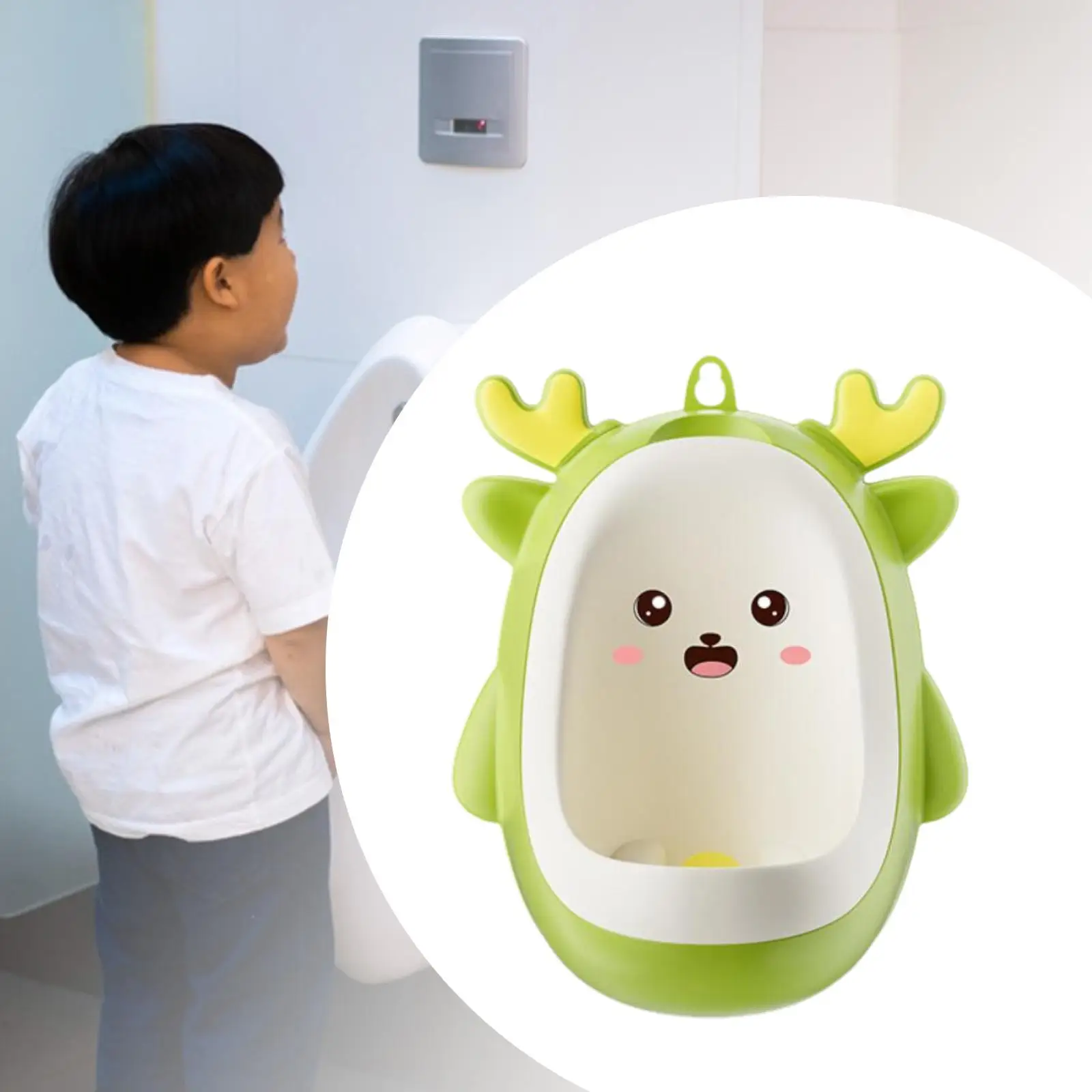 Standing Potty Hanging Pee Trainer Wall Mounted Hanging Potty Trainer Urinal Urinals Toilet Training for Kids Child Baby Boys
