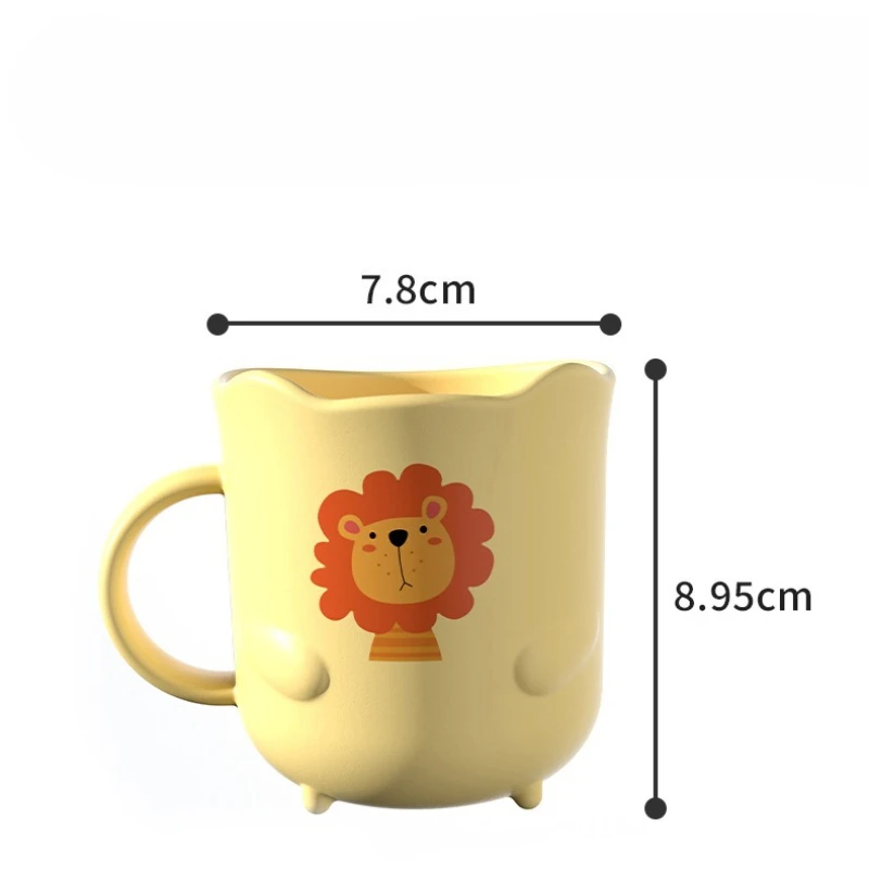 Taza de enjuague infantil portátil y duradera con dibujos animados - imagen 2