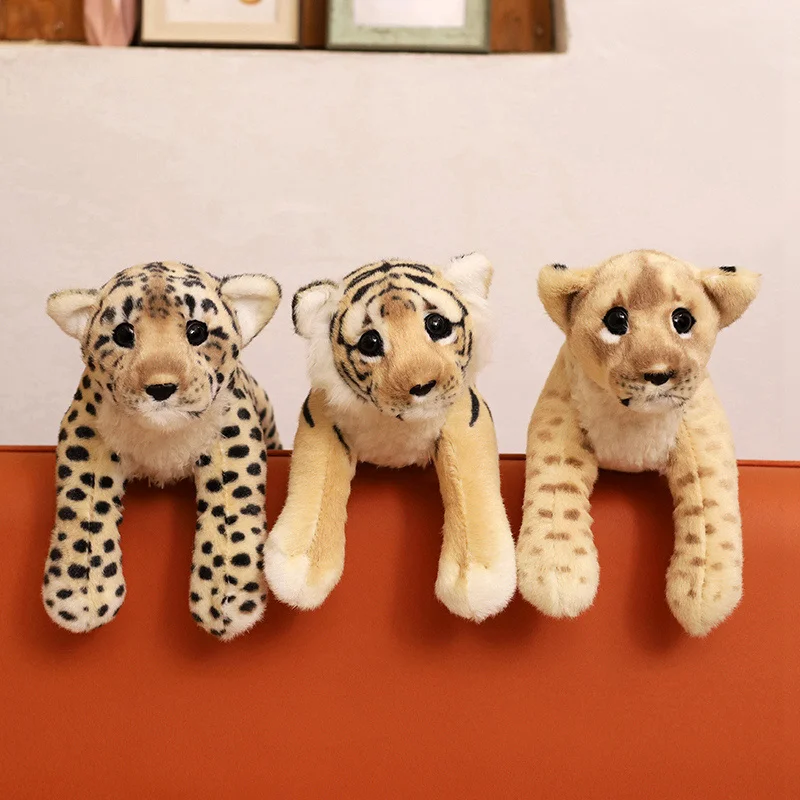 Peluche León de felpa suave para bebé – Juguete decorativo y cómodo - imagen 3