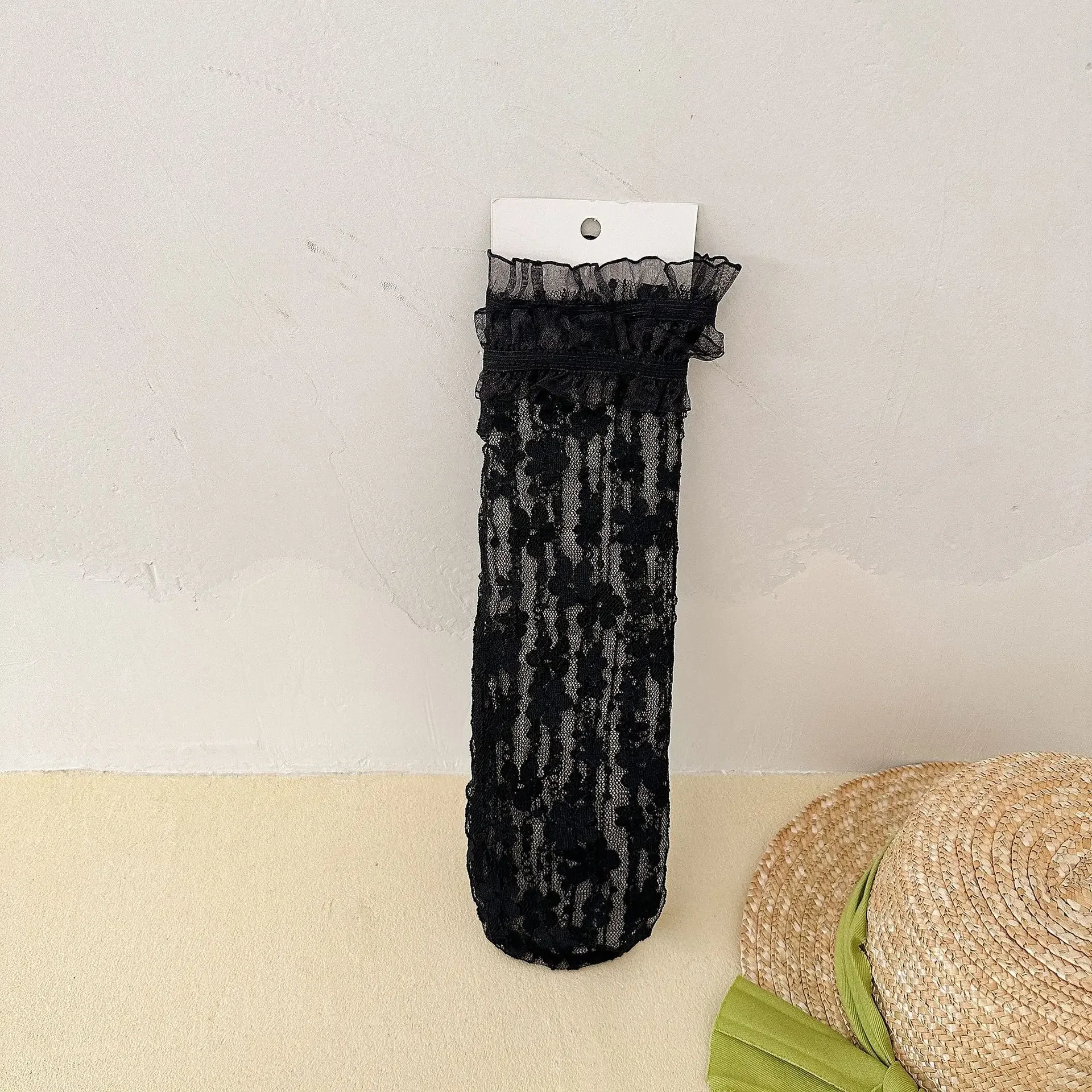 black  floral