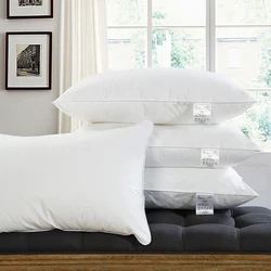 Almohada de algodón puro infantil para guardería – Suave y lavable