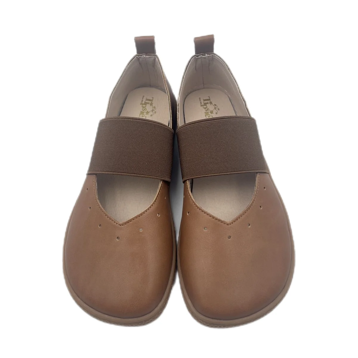 Tipsietoes Mary Jane: Zapatos descalzos de cuero con suela suave - imagen 5