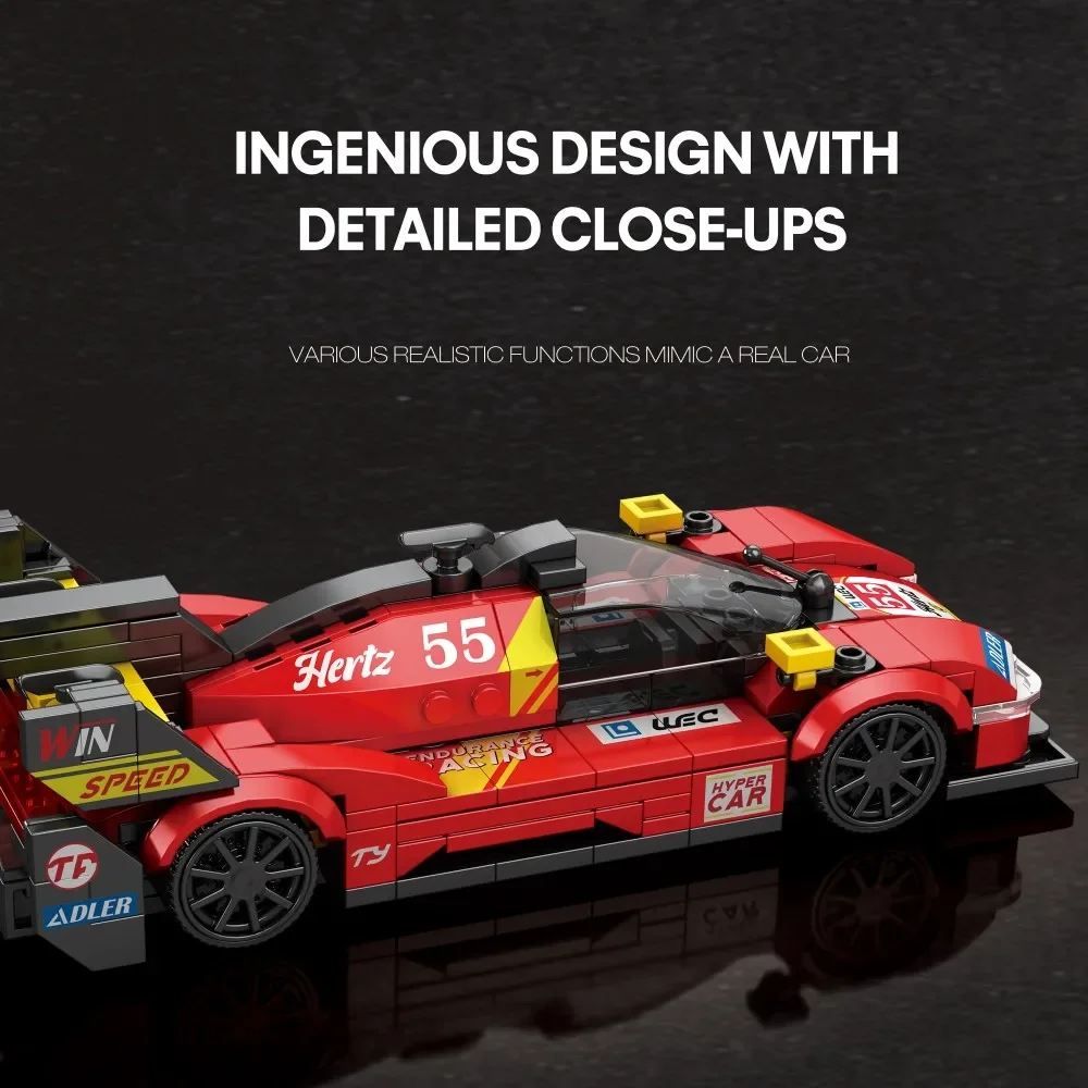 Bloques de Construcción Coche Deportivo Speed Racer para Niños - imagen 3