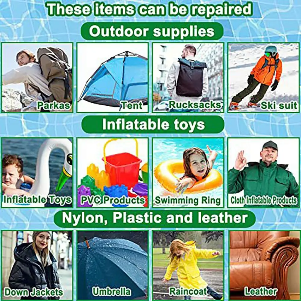 Parche para piscinas hinchables impermeable de reparación