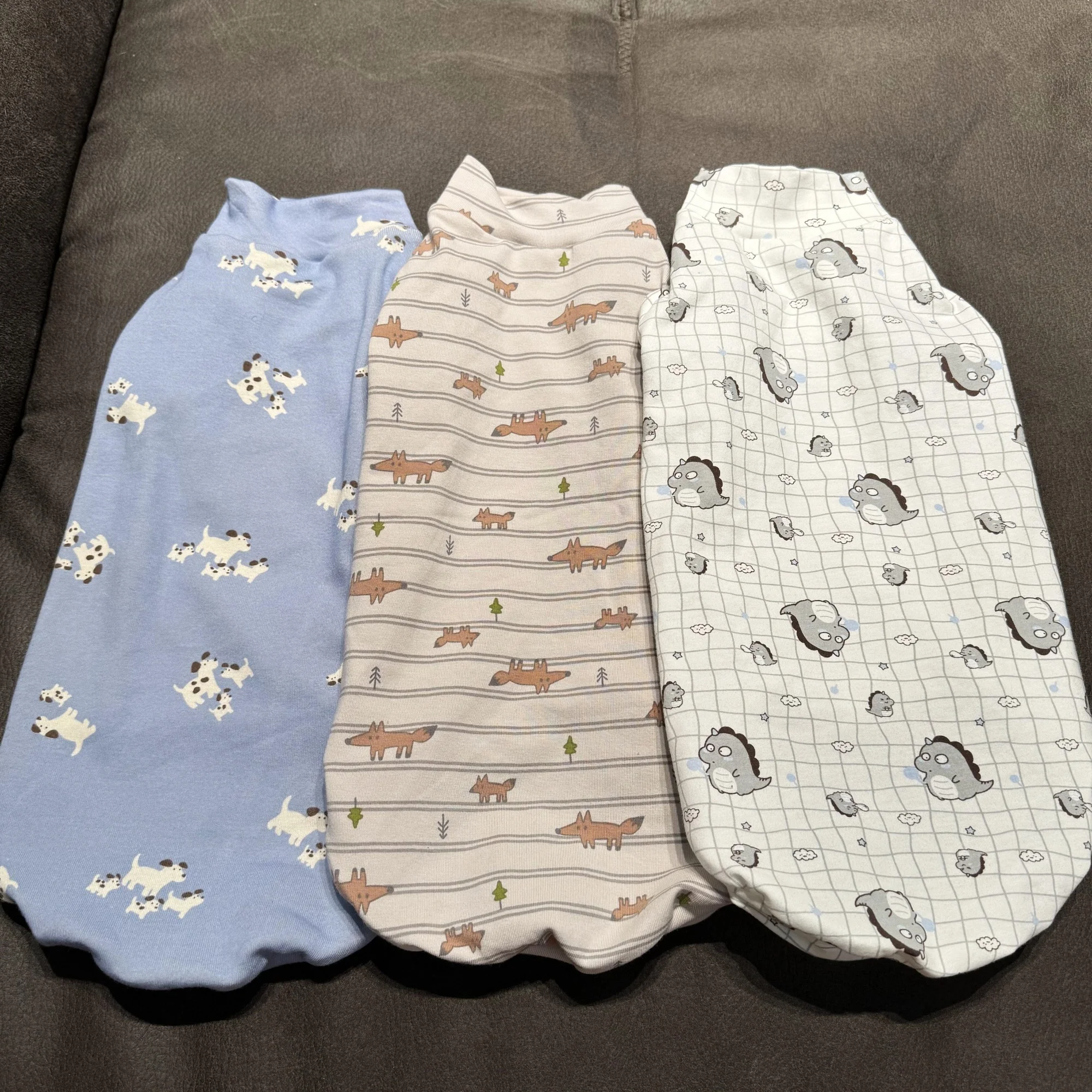 Ropa para cachorro en primavera dibujos animados animal print camiseta de algodón de manga corta para gato sphynx abrigo azul de verano para Devon Rex - imagen 3