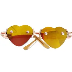 Gafas de corazón para muñeca BJD – Accesorio moda infantil
